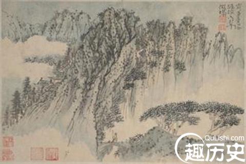 清代画坛四僧之&mdash;髡残