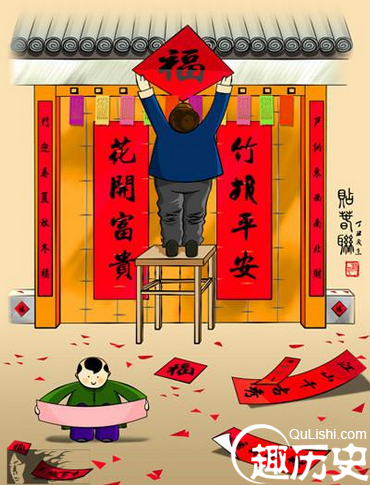 春联的由来是怎样的 春联的起源故事