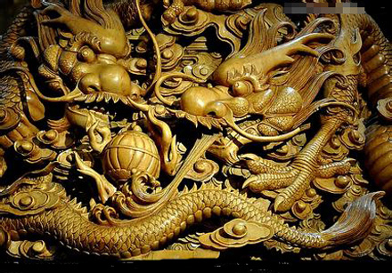 古代传统流传的双龙戏珠吉祥图案有什么寓意？